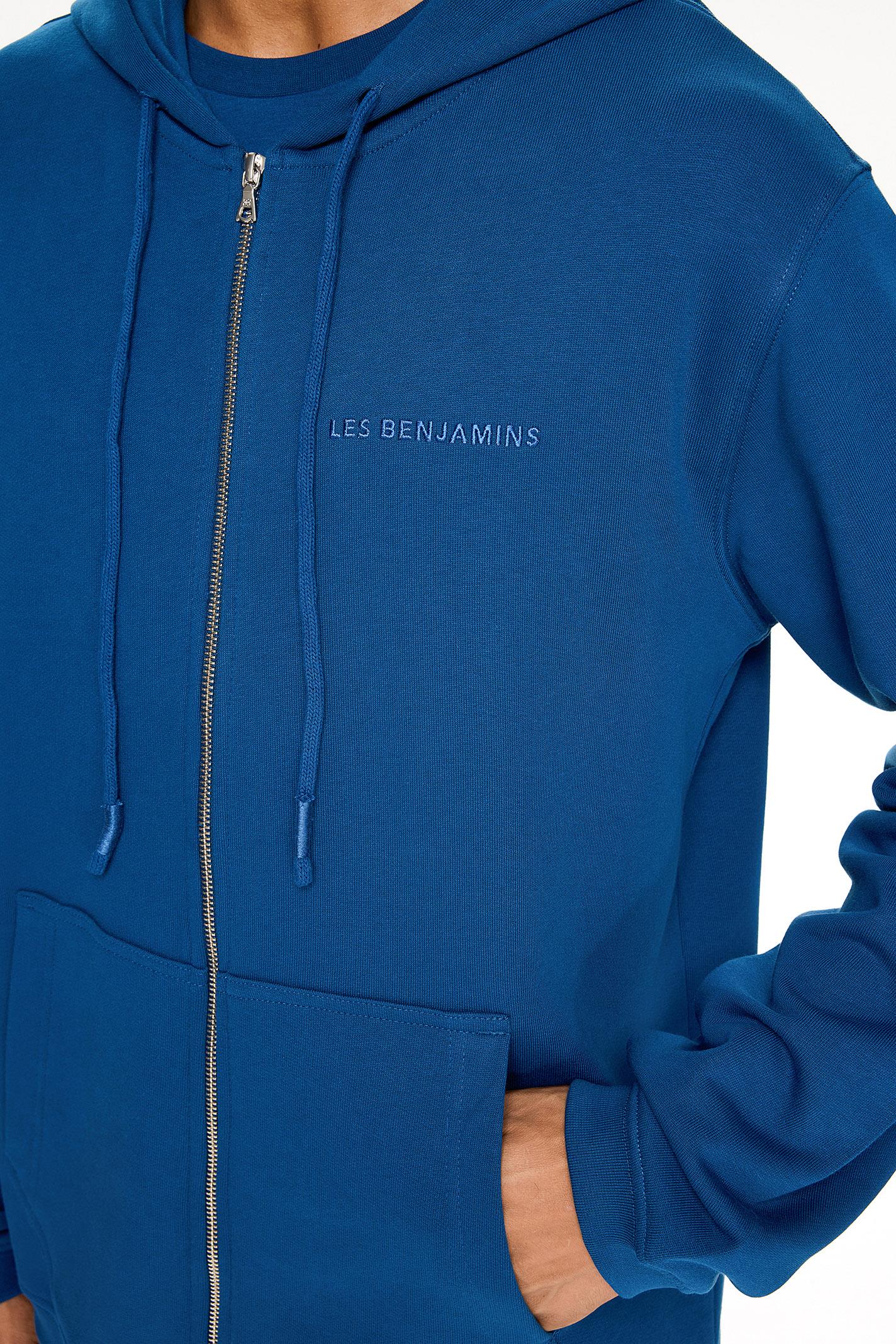 Les Benjamins Erkek Zip Hoodie 302 - Essentials 9.0