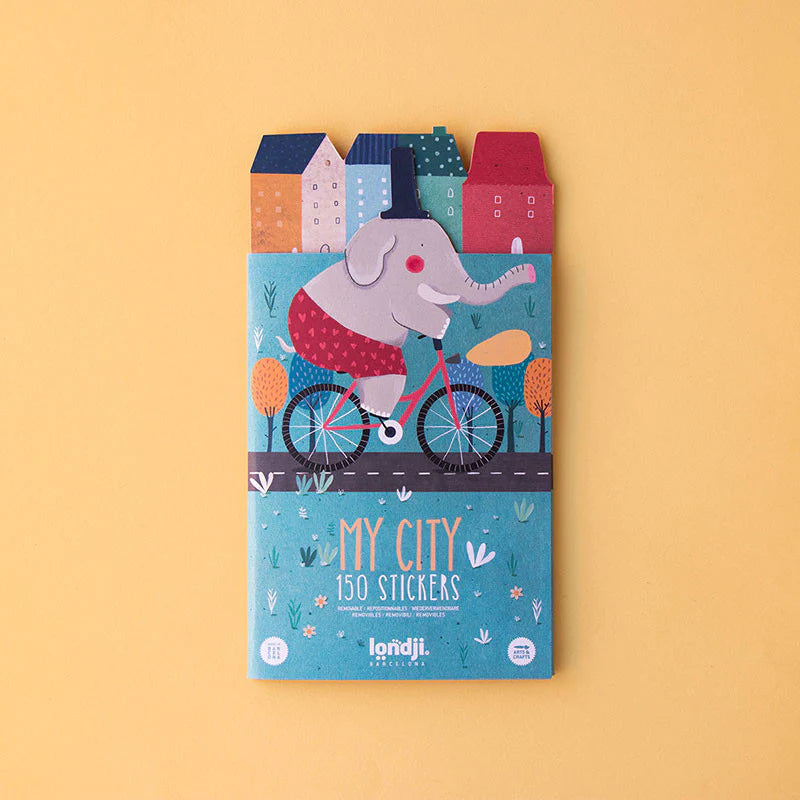 Londji Aktivite  Çocuk Eğitici Oyun - Stickers City
