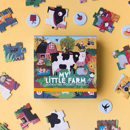 Londji Pocket Puzzle - My Little Farm