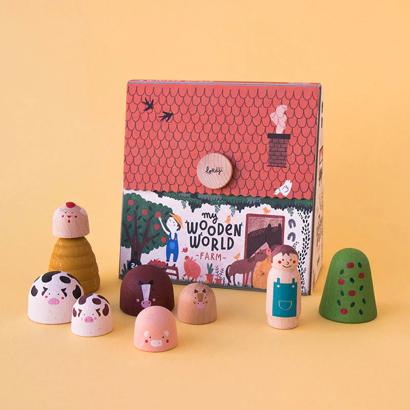 Londji Wooden Toys - My wooden world farm