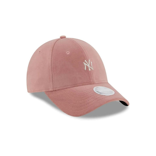 New Era Şapka - New Era New York Yankees Women Velour Mini Logo Pembe