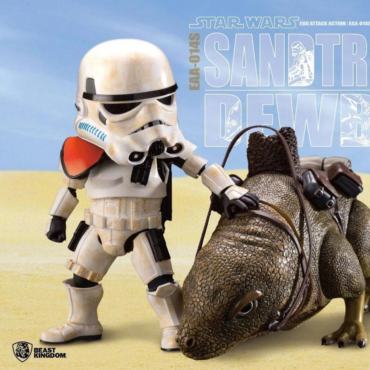 Beast Kingdom Star Wars Dewback With Sandtrooper