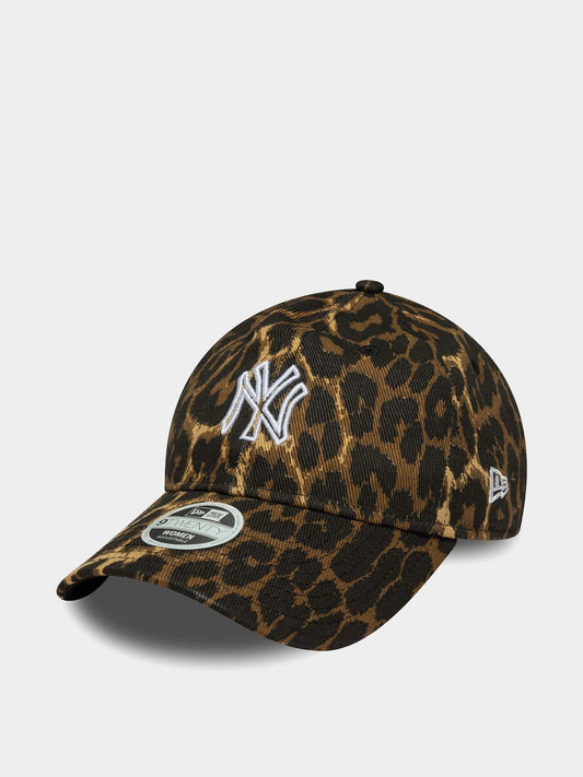 New Era Şapka - Outline Leopard 9TWENTY NY Yankees Ayarlanabilir Şapka