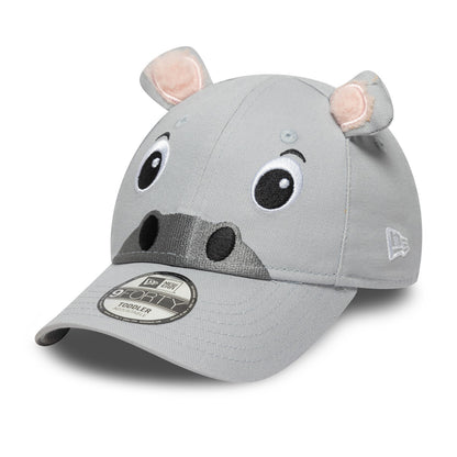 New Era Şapka - 9FORTY Hippo Gri Ayarlanabilir  Şapka