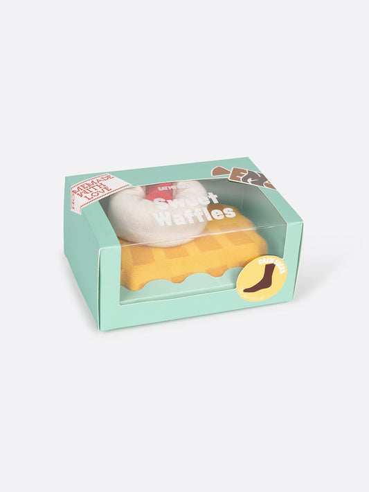 Eat My Socks - Yetişkin Tatlı Waffle Çorap