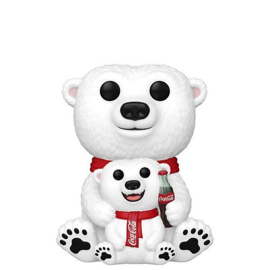 Funko - Coca-Cola Polar Bear with Cub POP Figure