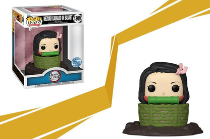 Funko - Demon Slayer Nezuko Kamado in Basket Special Edition POP Figure