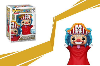 Funko - One Piece Buggy The Genius Jester Post Time Special Edition POP Figure