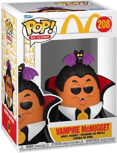Funko POP Ad Icons McDonalds NB Vampire Nugget