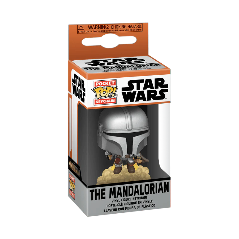 Funko POP Anahtarlık: Star Wars - The Mandalorian with Blaster