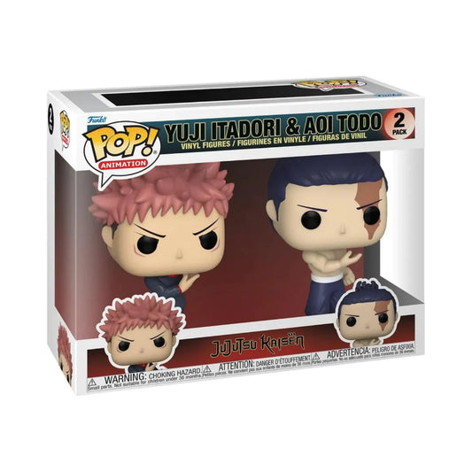 Funko POP Figür Animation Jujutsu Kaisen Yuji Itadori & Aoi Todo 2li Paket