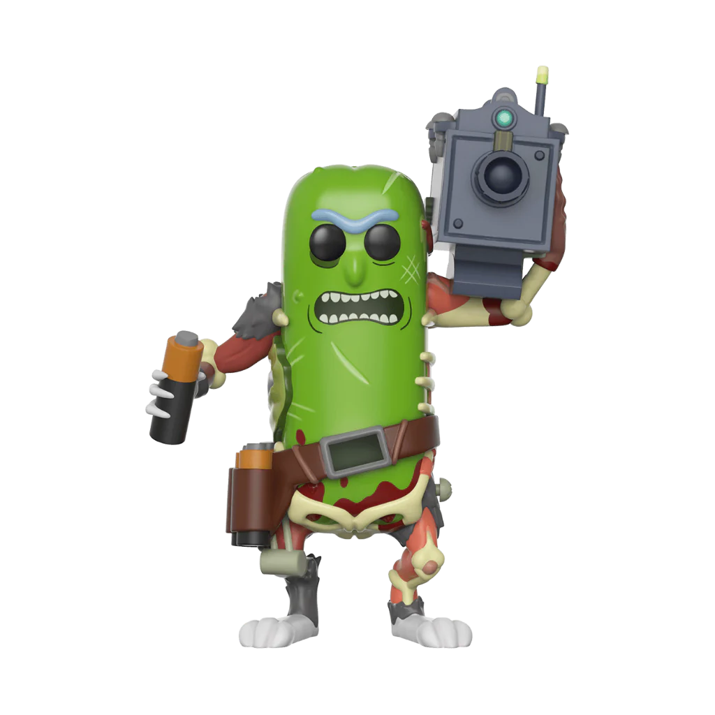 Funko POP Animation: Rick & Morty Pickle Rick w/ Laser