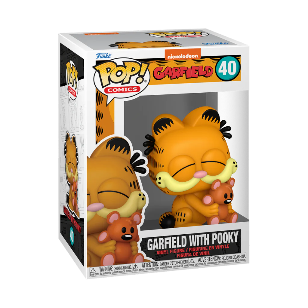 Funko POP Comics: Garfield – Garfield w/Pooky