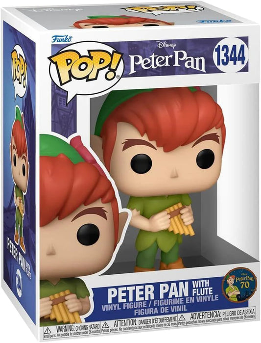 Funko POP Disney Peter Pan 70th Peter Pan With flute - Funko Pop Figür