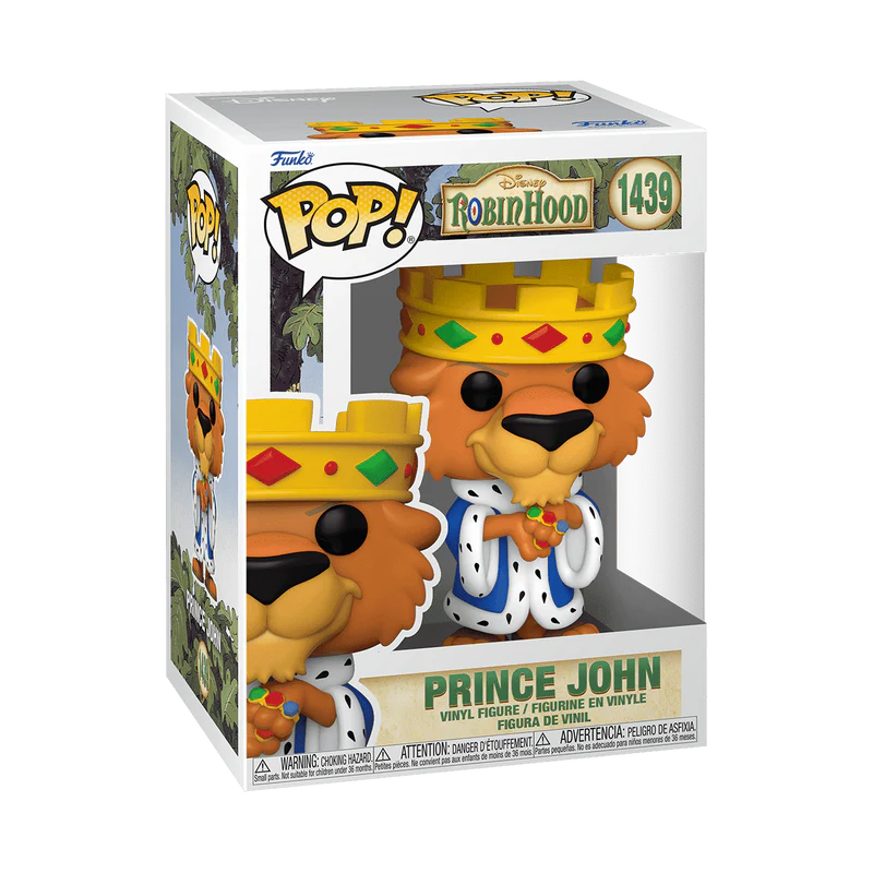 Funko POP Disney: Robin Hood - Prince John