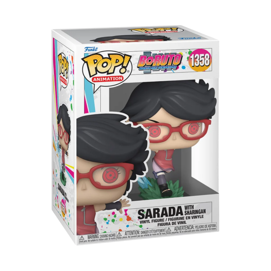 Funko POP Animation Boruto Sarada With Sharingan