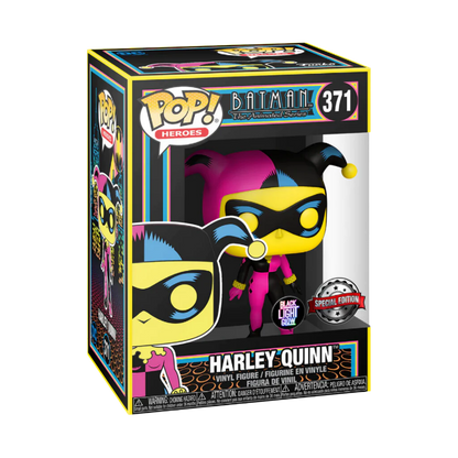 Funko POP Figür Heroes DC Harley Quinn Black Light Special Edition