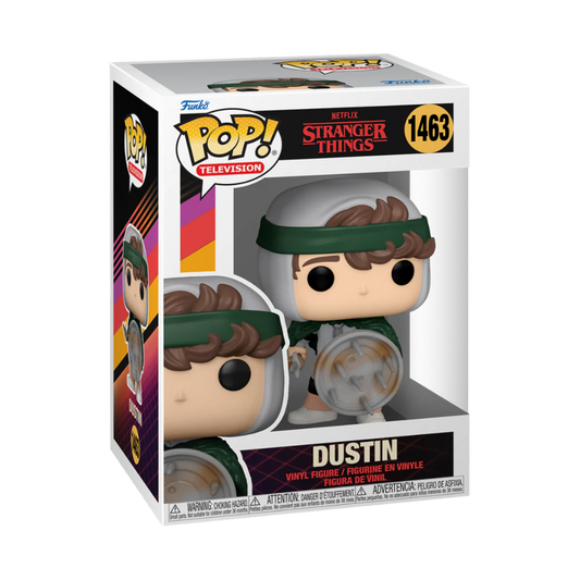 Funko POP Stranger Things Season 4 Hunter Dustin with Shield