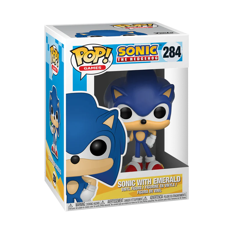 Funko POP Games: Sonic w/ Emerald