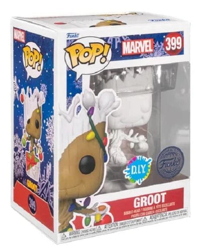 Funko POP Marvel Holiday Groot D.I.Y. Special Edition (Kendin Boya)