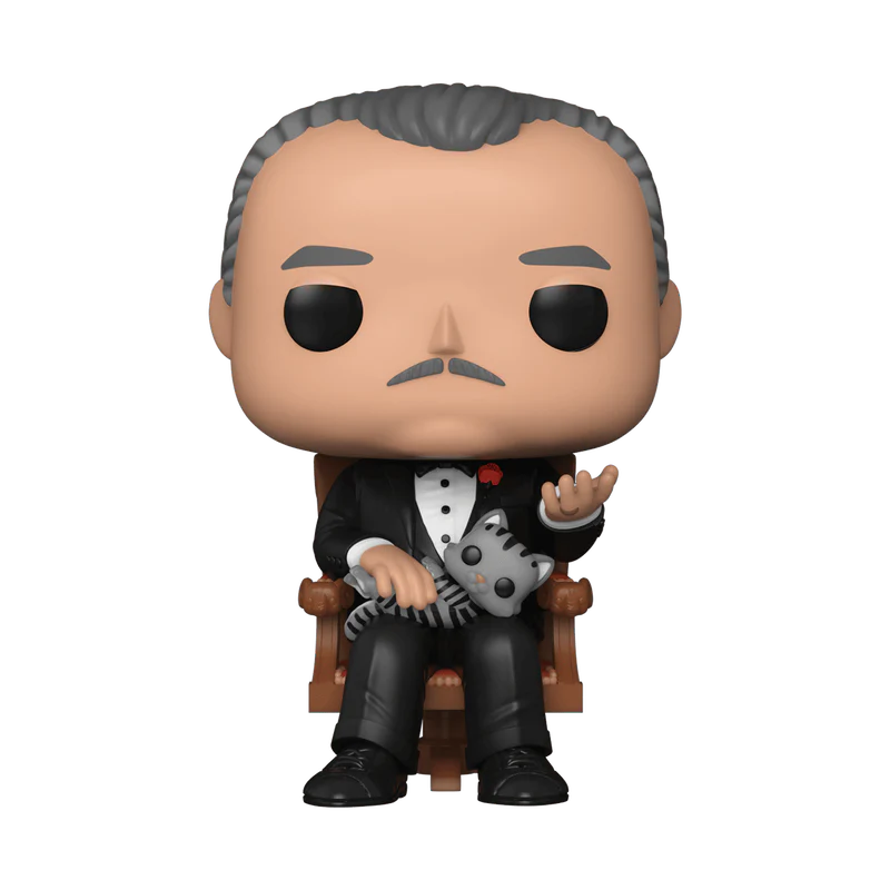 Funko POP Movies The Godfather 50th Anniversary Vito Corleone with Cat