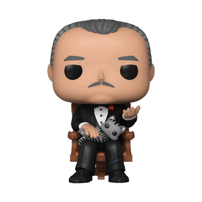 Funko POP Movies The Godfather 50th Anniversary Vito Corleone with Cat