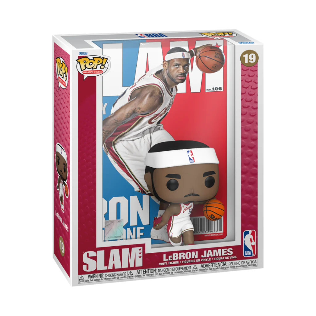 Funko Pop NBA Cover: Slam – LeBron James