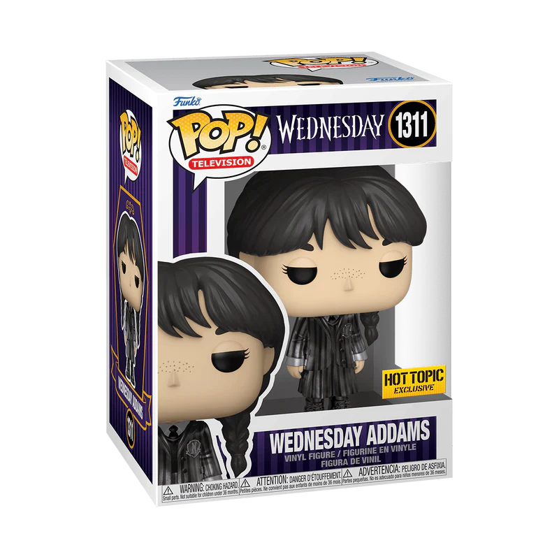 Funko POP Television Wednesday Addams (Metallic)