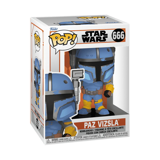 Funko POP The Mandalorian: Paz Vizsla S9