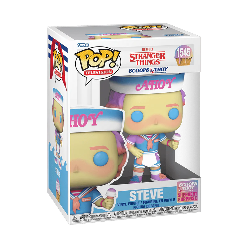 Funko POP TV: Stranger Things - Steve (Scoops Ahoy)