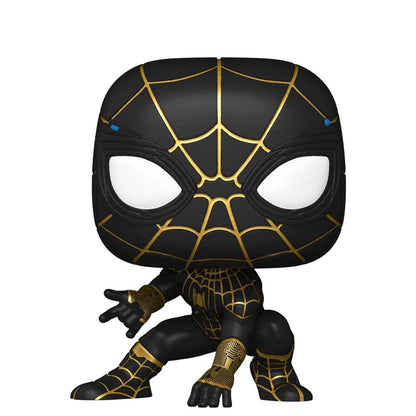 Funko - Spider-Man Black&Gold Suit POP Figure