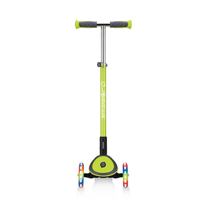 Globber Elite Deluxe Işıklı Scooter - Yeşil