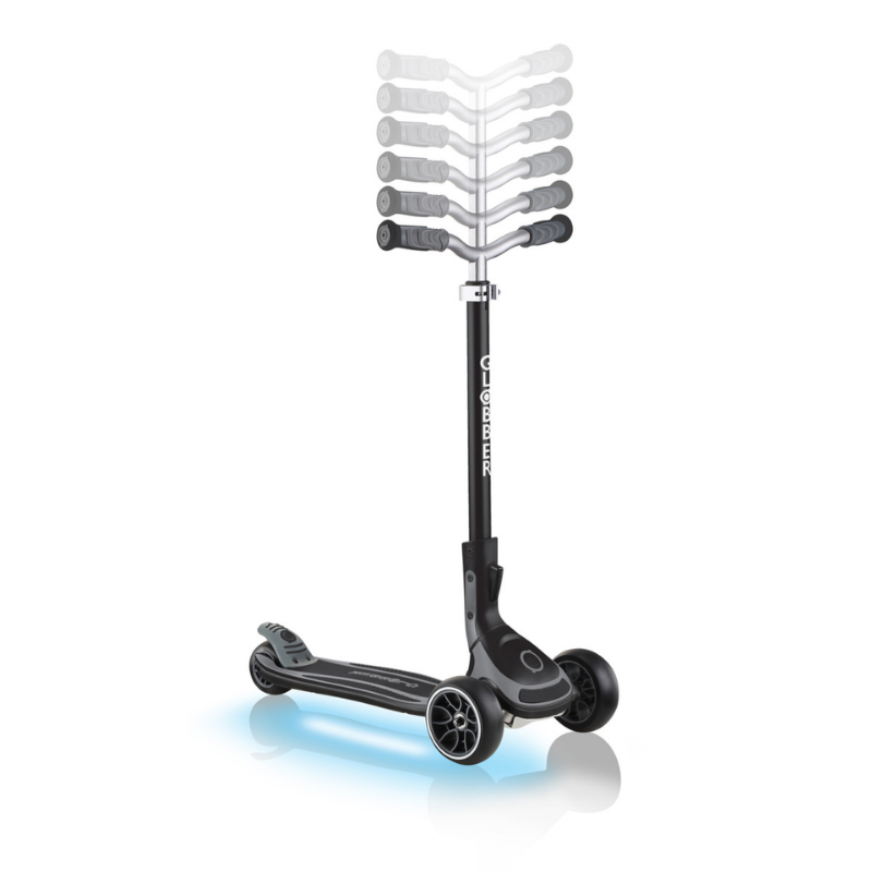 Globber Ultimum Işıklı Scooter - Siyah