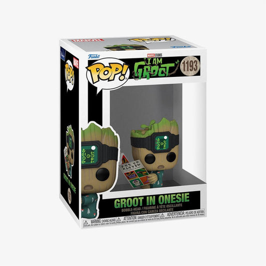 Funko POP Figür - Groot in Onesie with Book