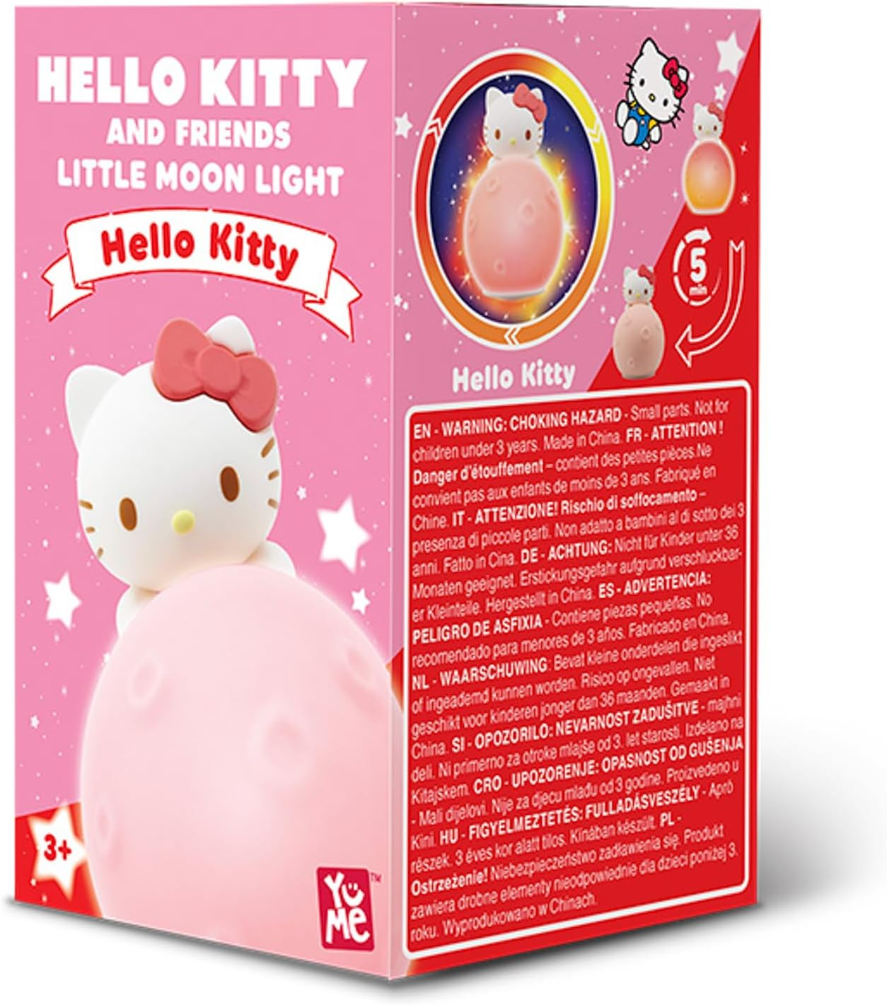 YuMe Toys Hello Kitty And Friends Hello Kitty Little Moon Light Figürü YuMe Toys