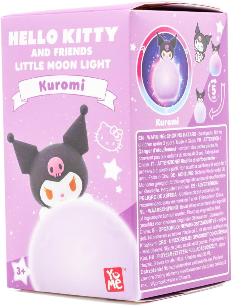 YuMe Toys Hello Kitty And Friends Kuromi Little Moon Light Figürü YuMe Toys