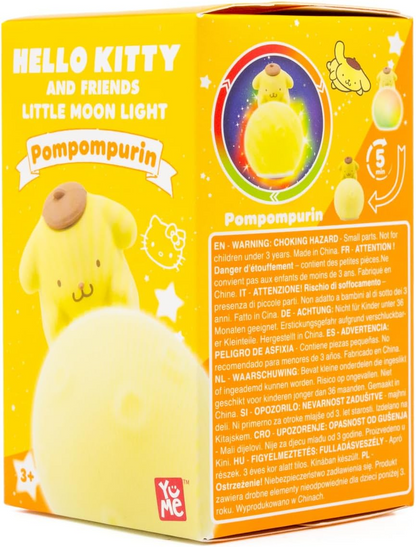 YuMe Toys Hello Kitty And Friends Pompompurin Little Moon Light Figürü