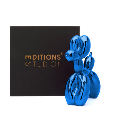 Jeff Koons Balloon Dog Blue Dekor