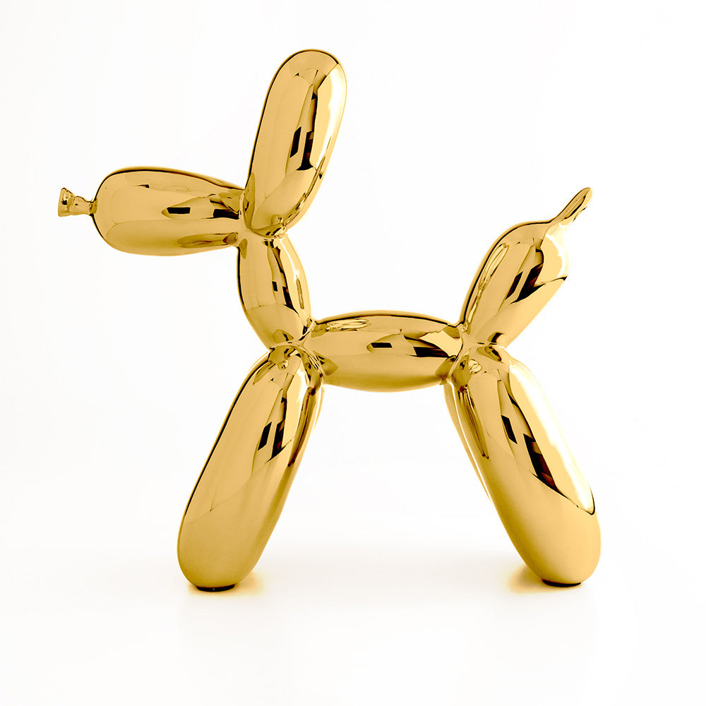 Jeff Koons Balloon Dog Gold Dekor