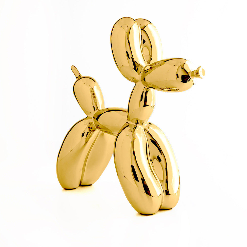 Jeff Koons Balloon Dog Gold Dekor