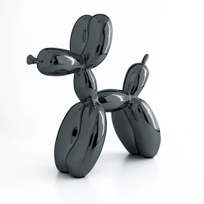 Jeff Koons Balloon Dog Graphite Black Dekor