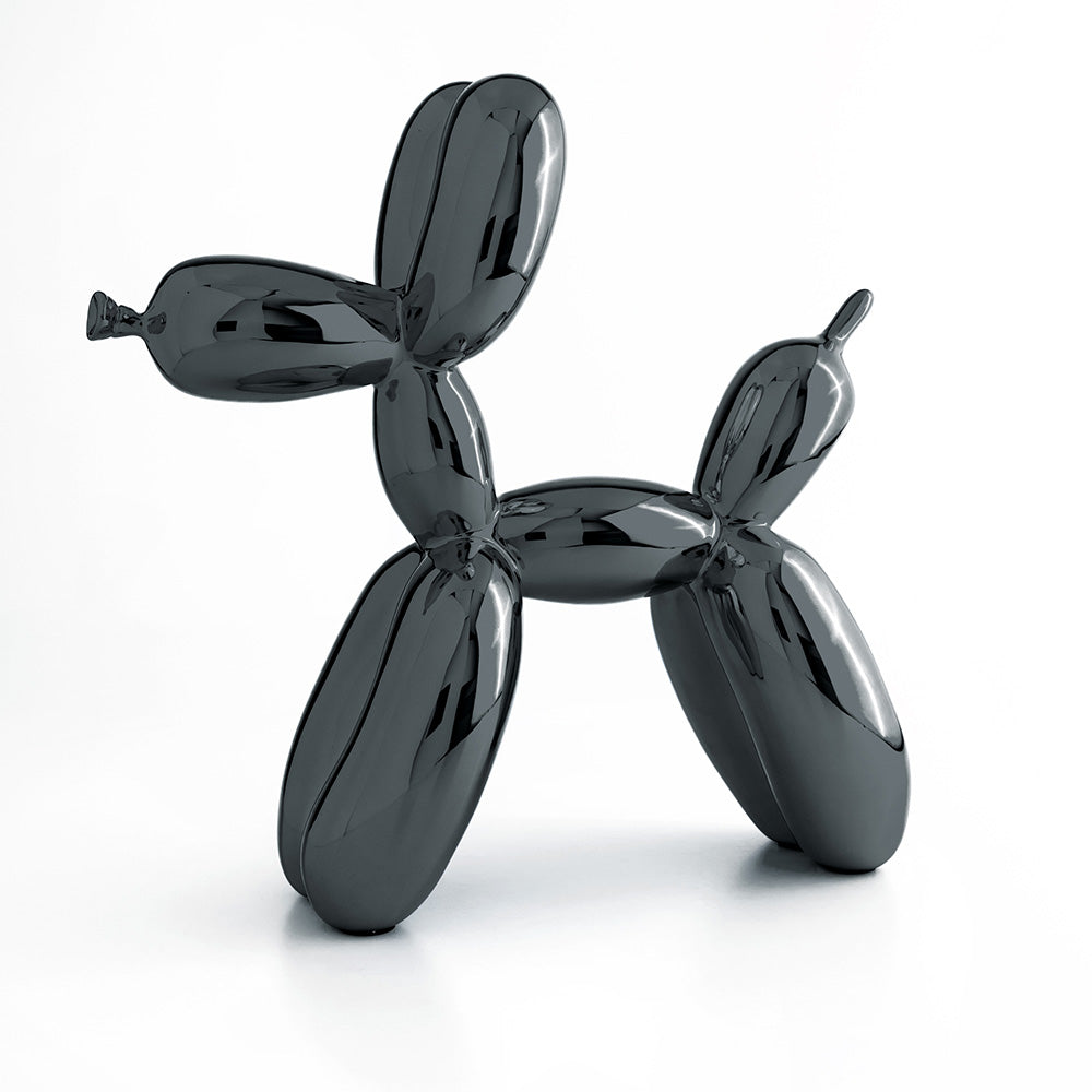 Jeff Koons Balloon Dog Graphite Black Dekor