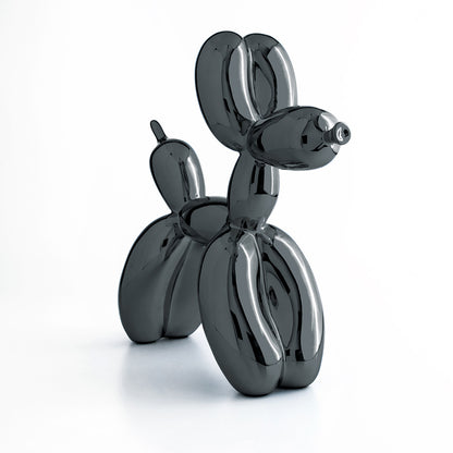 Jeff Koons Balloon Dog Graphite Black Dekor