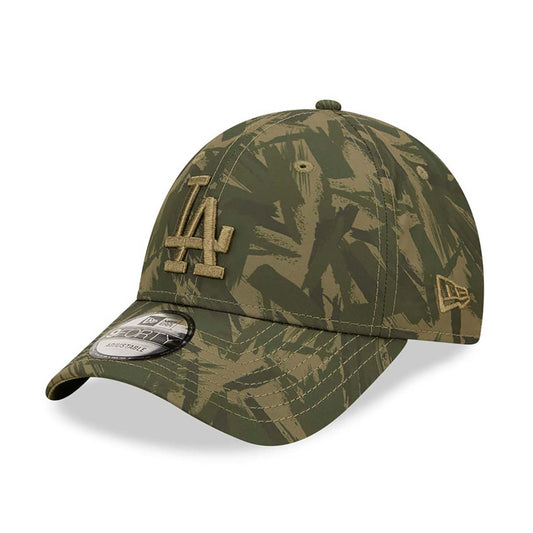 New Era Şapka - LA Dodgers Boyalı Yeşil 9FORTY Ayarlanabilir Şapka