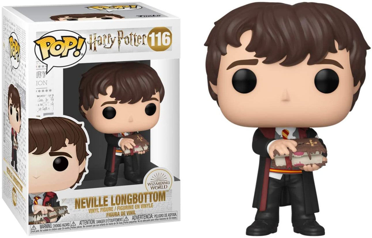 Funko POP Figür Harry Potter - Neville with Moster Book
