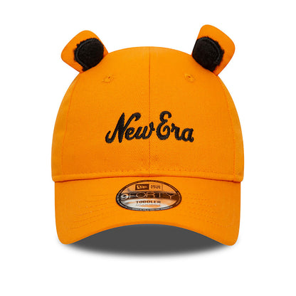 New Era Çocuk Şapka - New Era Toddler Animal Orange 9FORTY Ayarlanabilir Şapka