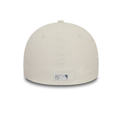 New Era Şapka - New York Yankees Kırık Beyaz 39THIRTY Streç Fitilli Şapka