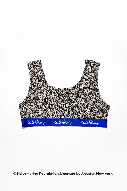 Paul Kenzie X Keith Haring - Desenli Spor Bralet 1