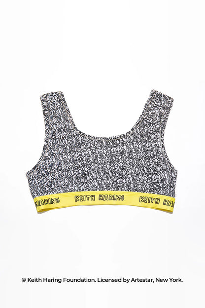 Paul Kenzie X Keith Haring - Desenli Spor Bralet 4