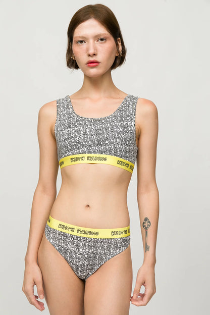 Paul Kenzie X Keith Haring - Desenli Spor Bralet 4